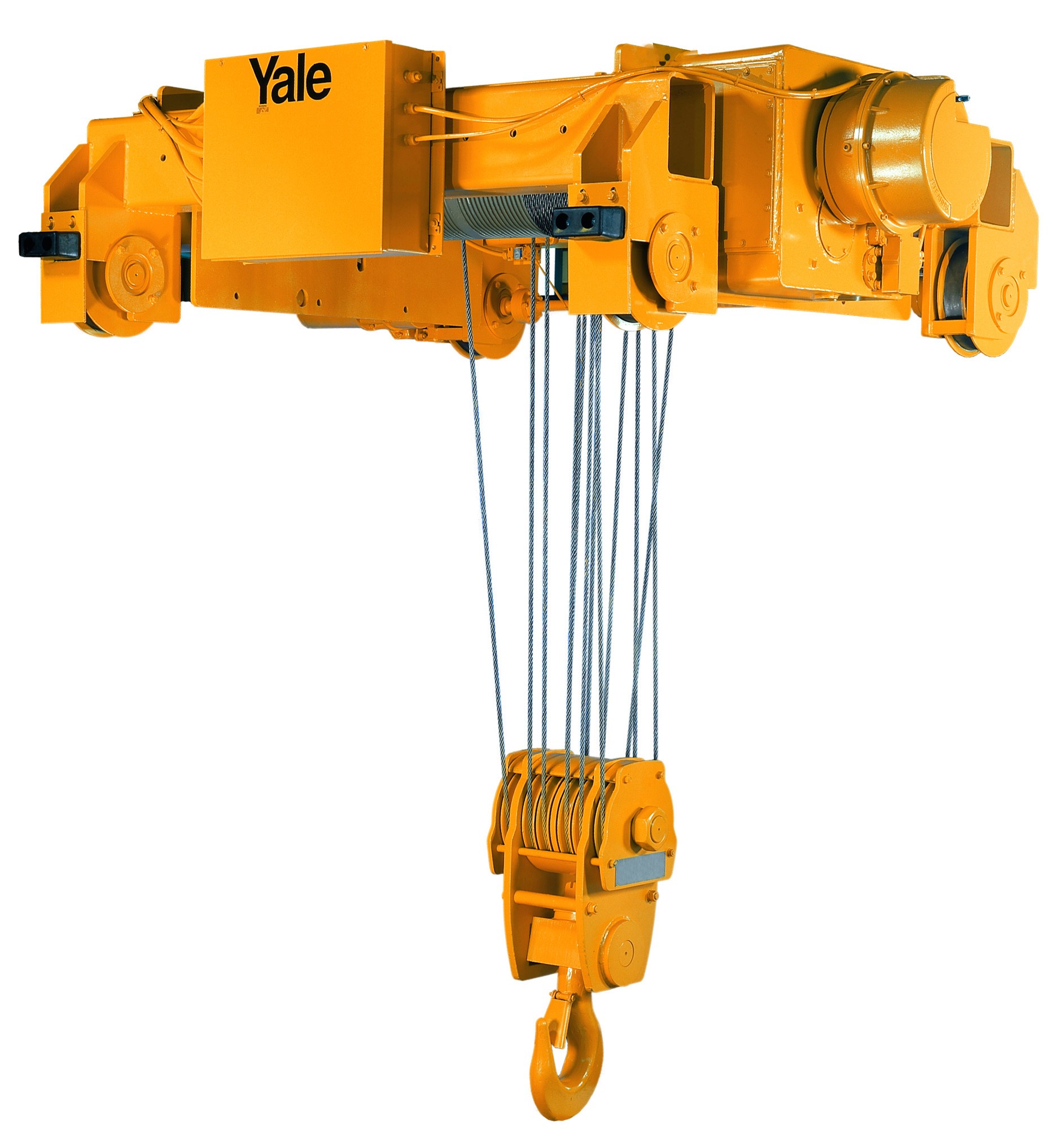 YALE - Cable King 7-1/2 Ton Electric Wire Rope Hoist (35fpm & 256' Lift Single Reeve)